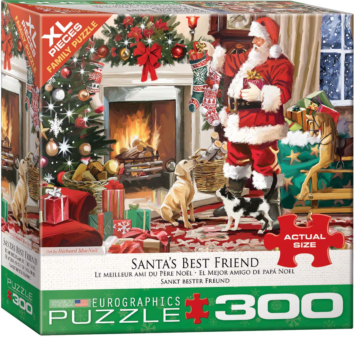 Amazon.com: Santa's Best Friend by Richard MacNeil : Eurographics